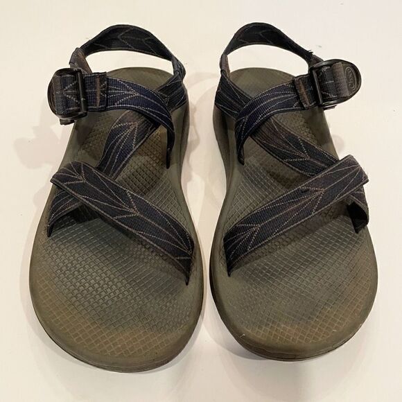 Chaco Mens Sandals Size 11 Water Shoe Adjustable Blue - Picture 3 of 8